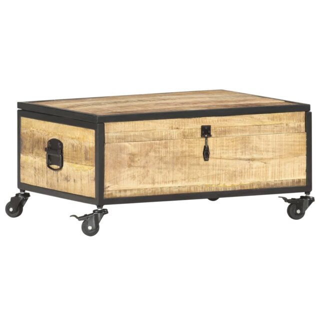 Goshorn Four Leg Coffee Table with Storage
