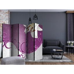 Gonny 225cm W x 172cm H 5 - Panel Solid Wood Folding Room Divider