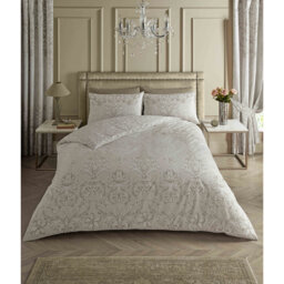 Floral Polycotton Duvet Cover Set with Matching Pillowcases Yarn Soft Bedding
