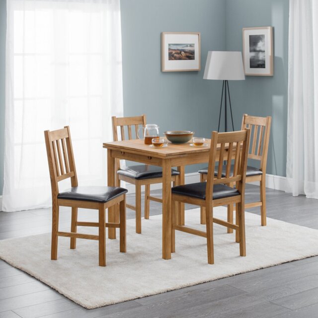Carmel Extendable Solid Oak Dining Table