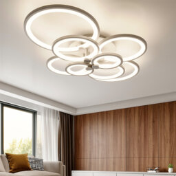 Acrylic LED Semi Flush Mount