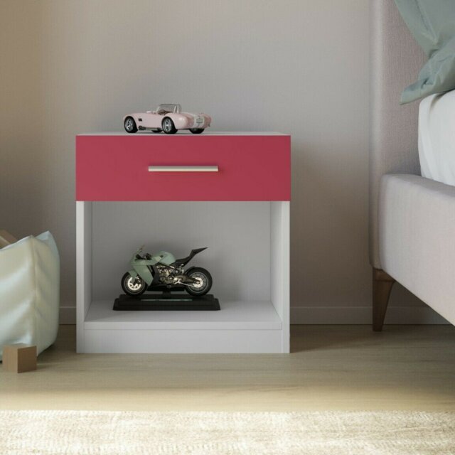 Dwight 1 Drawer Bedside Table