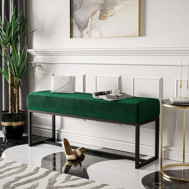 Leechburg Upholstered Bench - DISCONTINUED