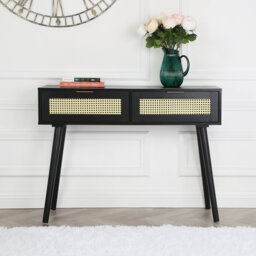 Craven Cane Console Table