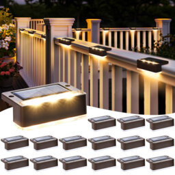 Stainless Steel Solar Powered Step Light Pack