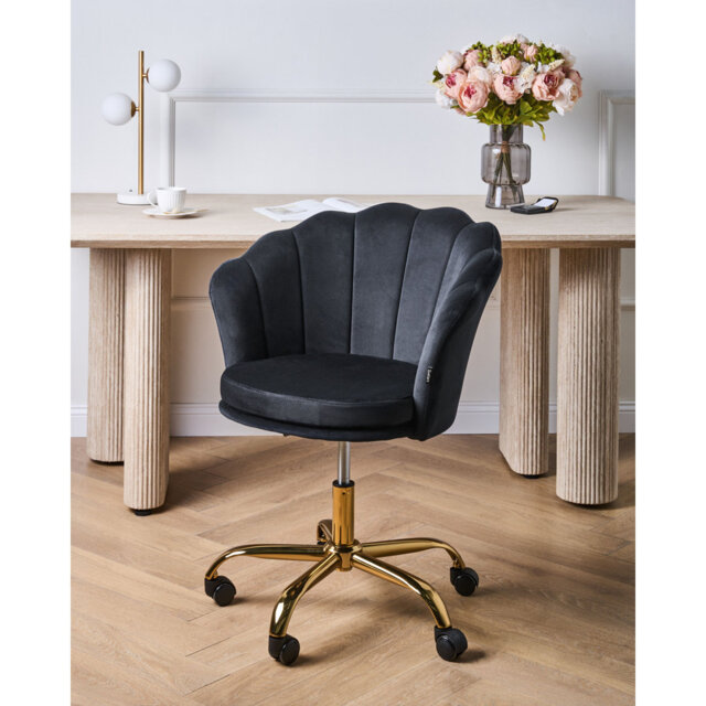 Velvet Office Chair