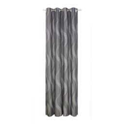 Pearson Eyelet Curtain, single panel, opaque