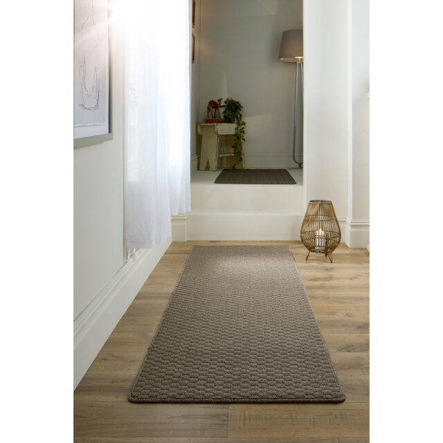 My Mat Sculptured Washable Honeycomb Mink