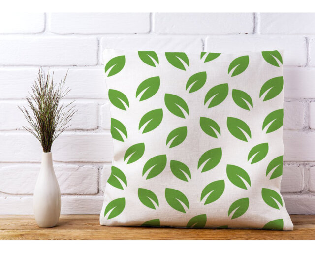 Mirielle Leaves Floral Scatter Cushion with Filling