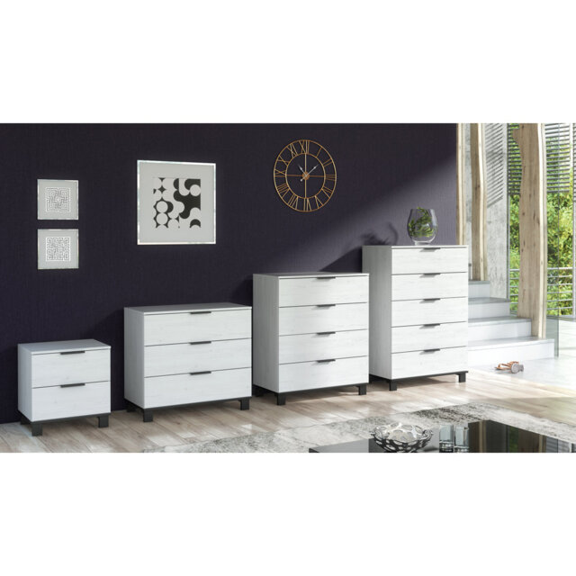 Areta 2-drawer chest of drawers