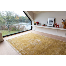 Valenti Flatweave Cotton Yellow Rug