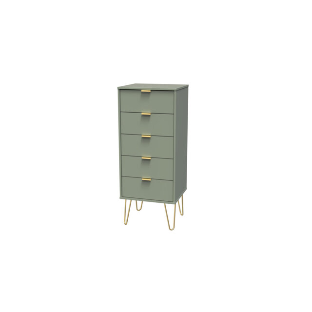 Fully Assembled Aletriz 5 - Drawer Chest of Drawers
