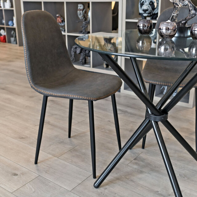 Stillmore 48cm H Microfiber / Microsuede Upholstered Accent