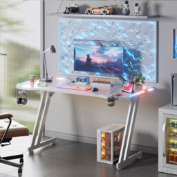 Metal Base Computer Desk