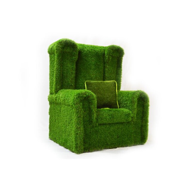 Nalah Oak Outdoor Lounge Chair
