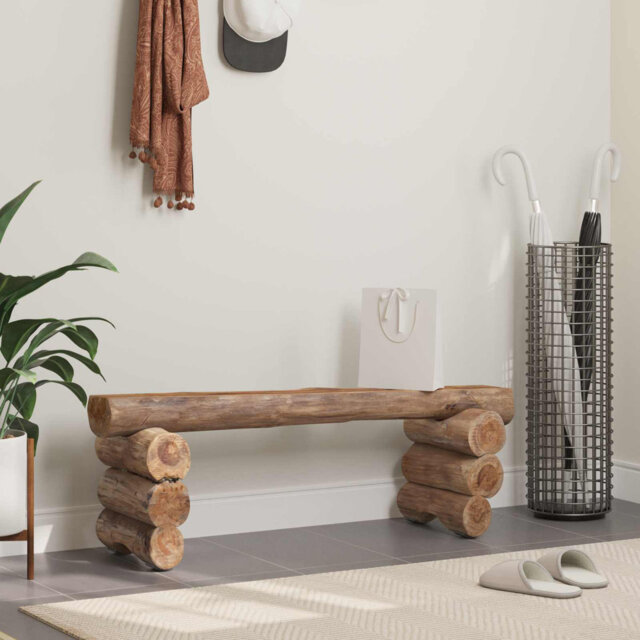 Solid Wood Bench