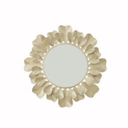 Deverel Metal Round Wall Mirror