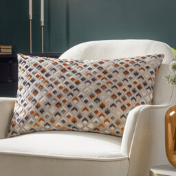 Pikus Geometric Rectangular Lumbar Cushion