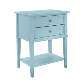 Arkeisha Floor Shelf End Table