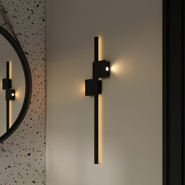Iron LED Wallchiere