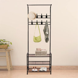 Roslindale Iron Freestanding Coat Rack