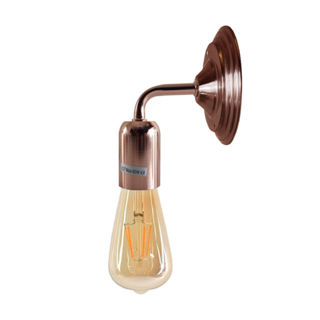 Industrial Vintage Retro Polished Sconce Wall Light Lamp Fitting Fixture