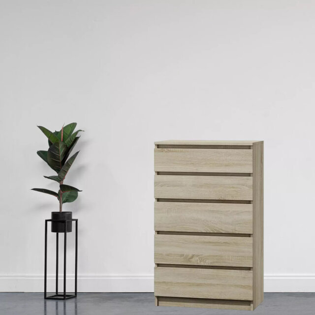 Helen 5 Drawer 70cm W Chest of Drawers