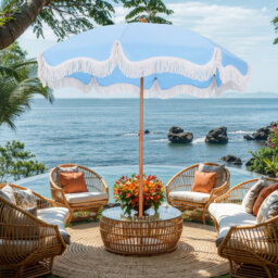 Sharniece 2m Beach Parasol