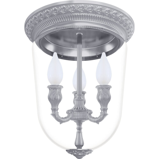 Frakes Glass LED Flush Mount