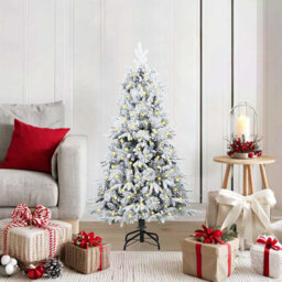 Artificial Hinged Christmas Tree PE and PVC