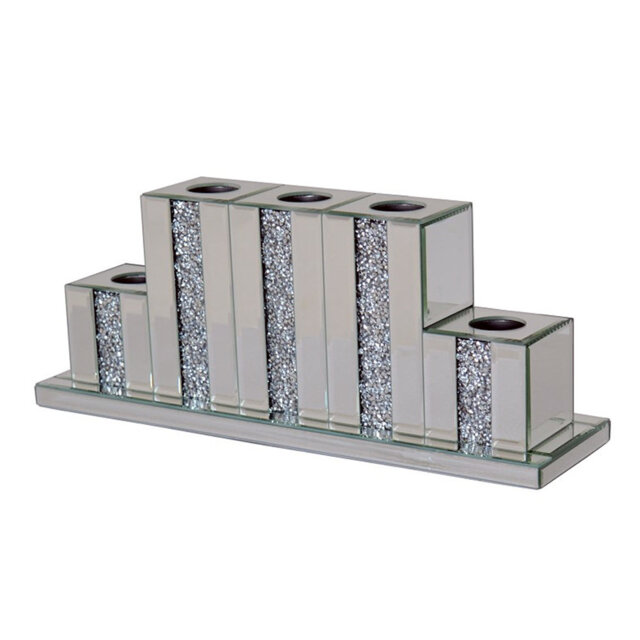 Glass Tabletop Tealight Holder