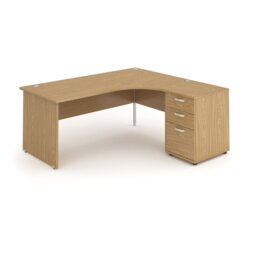 Impulse L-Shaped Computer Desk