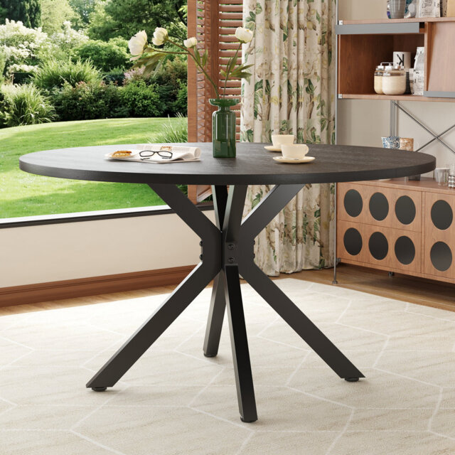 120 cm Beech Round Dining Table