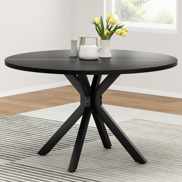 120 cm Beech Round Dining Table