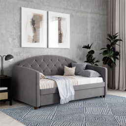 Derina Upholstered Daybed with Trundle