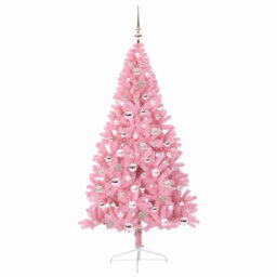 5.91' H Lighted Artificial Christmas Tree