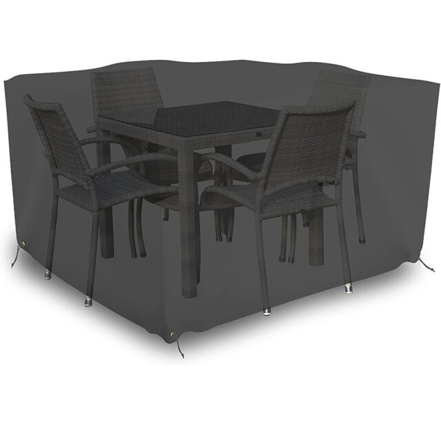 High Density Multipurpose Waterproof Outdoor Square Table & Chair Set cover, Patio Dining Table Cover