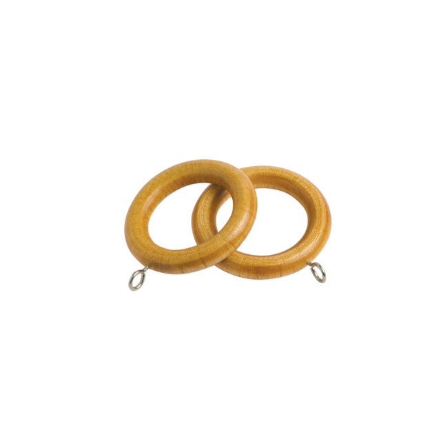 Madalene Wood, Metal 2.54cm Curtain Rings