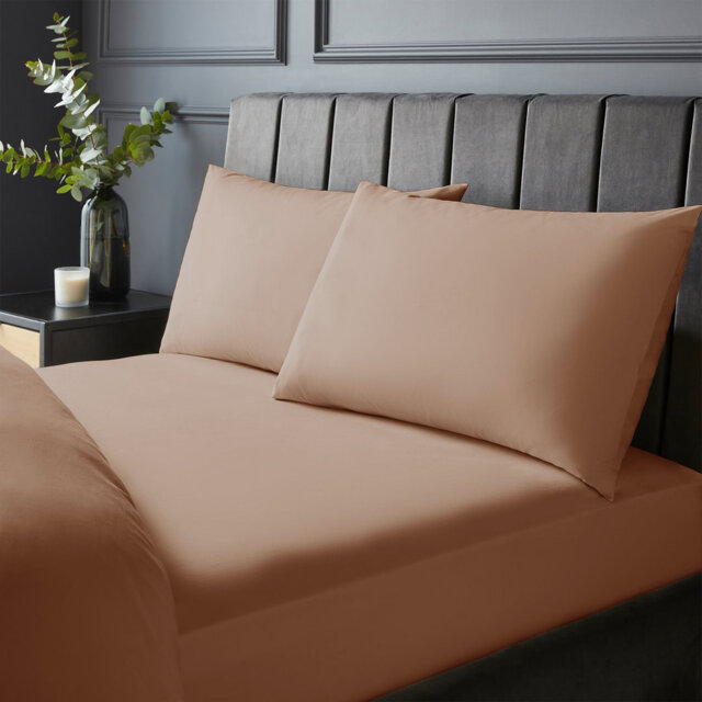 Silentnight Pure Cotton 200 TC Extra Deep Fitted Sheet