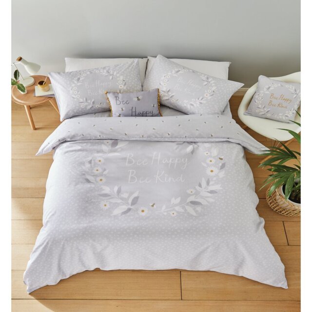 Bee Happy Duvet Cover Set