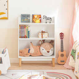 Ferree 80cm H X 60cm W Toy Storage Kids Bookcase