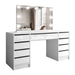 MADA ELITE II Dressing Table with Mirror and Lighting