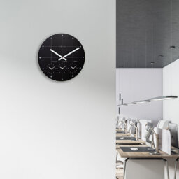 Glass Wall Clock