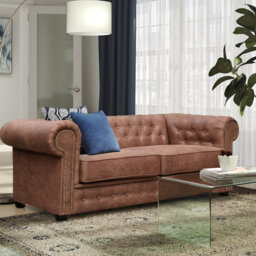 Haverly 3 Seater Chesterfield Sofa Bed
