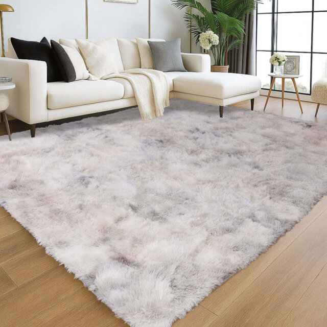 Soft Shaggy Area Rug â Plush High Pile Floor Rug For Living Room, Bedroom & Lounge