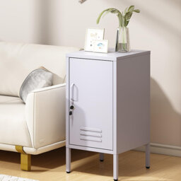 Metal Rectangle Accent Cabinet