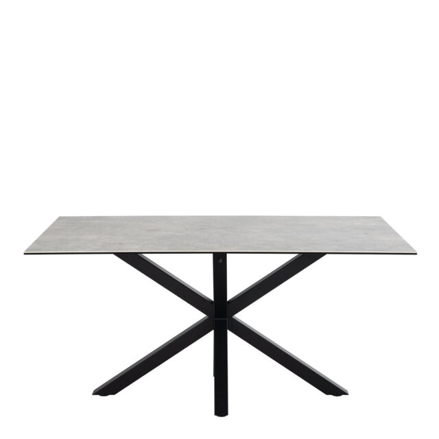 Metal Base Dining Table