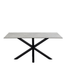 Metal Base Dining Table
