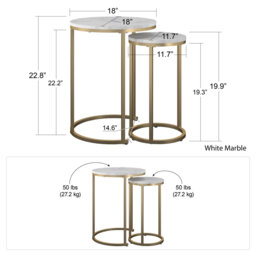 Ayanda Frame Nesting Tables