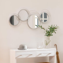 Metal Wall Art Modern Decorative Mirror